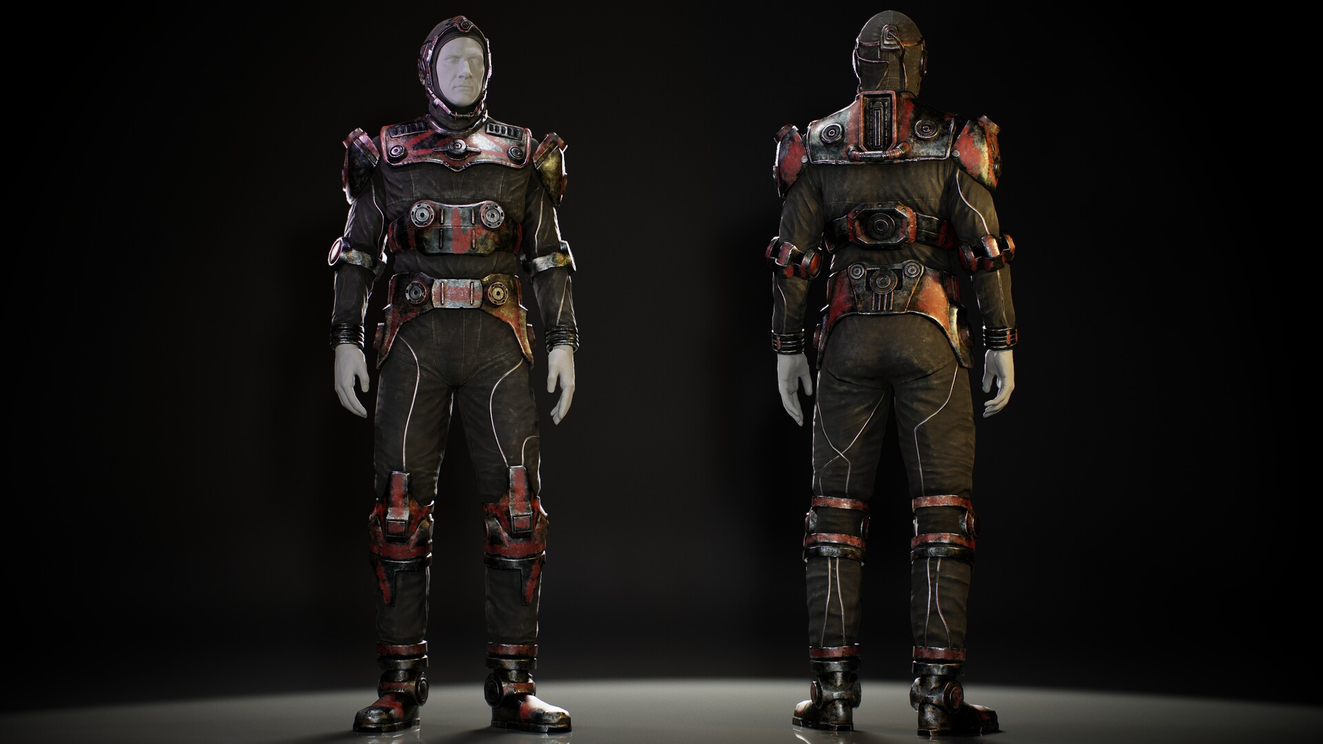 ArtStation - Fallout 3 - Recon Armour Remake