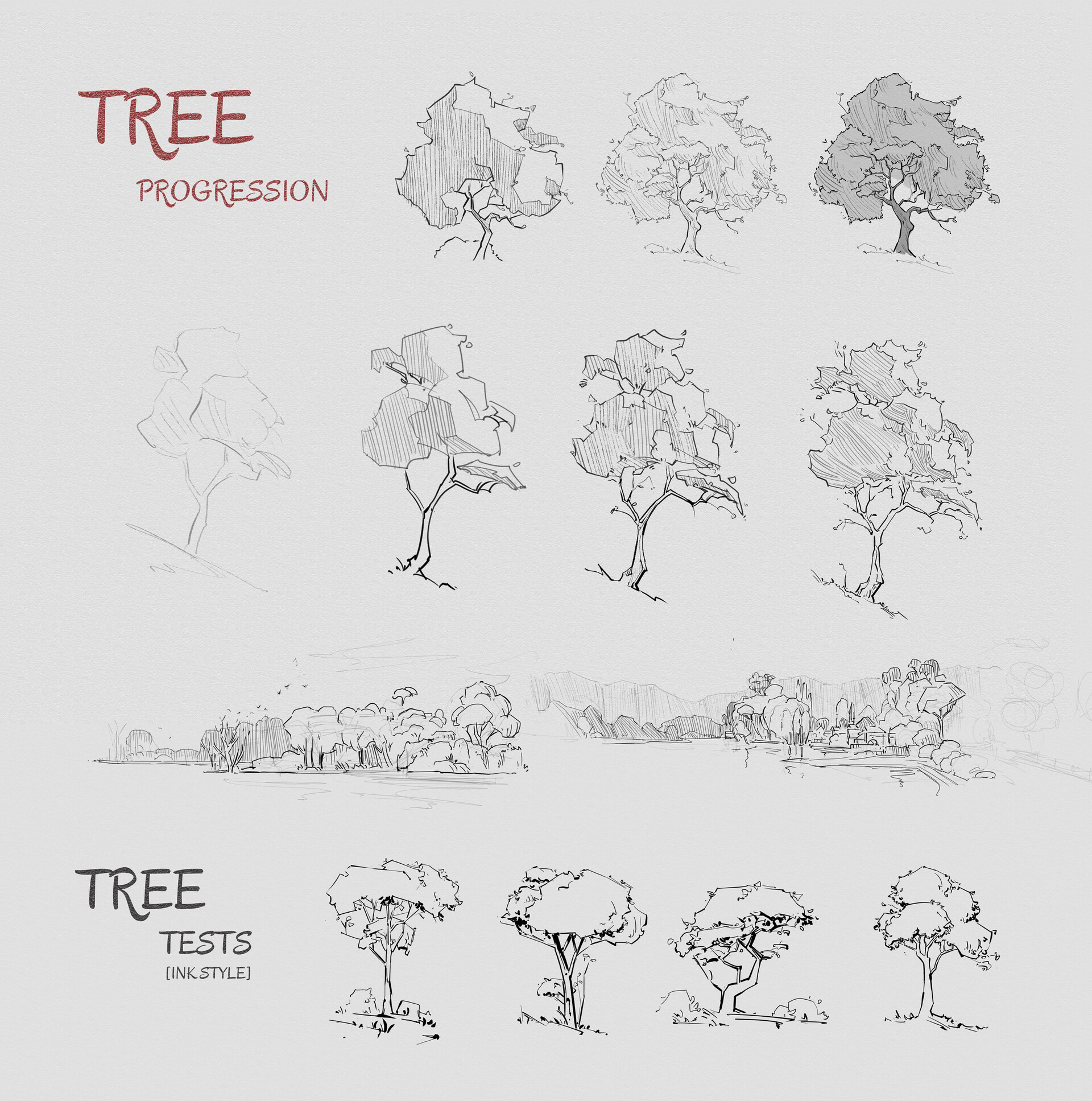Discover 74+ anime tree sketch