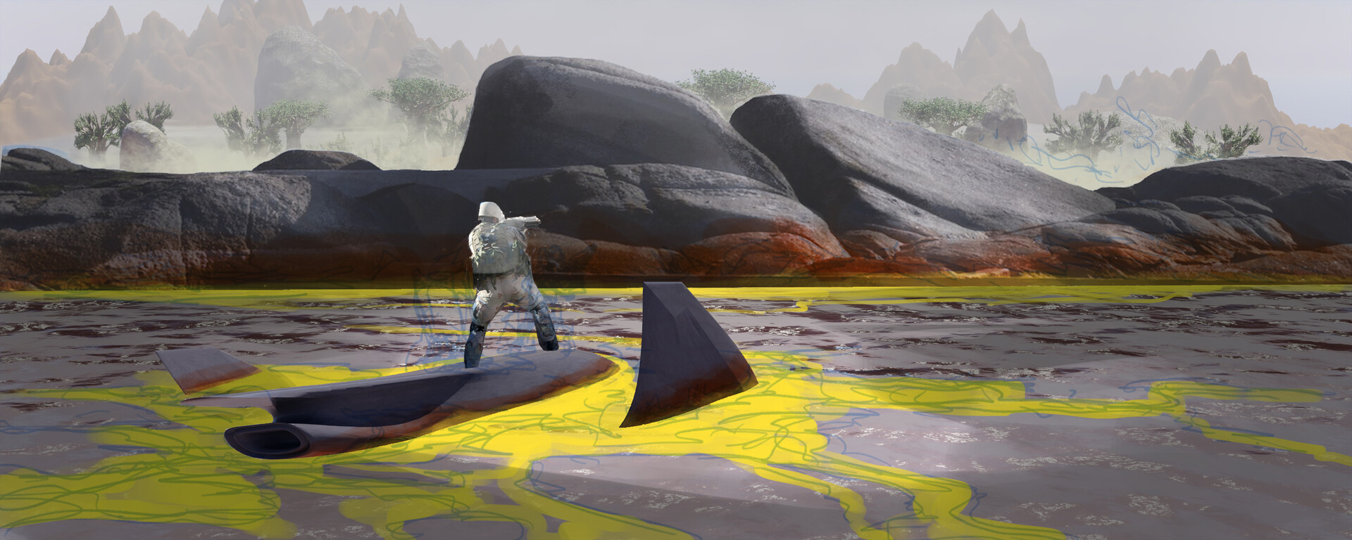 Hendrik Gericke - RAISED BY WOLVES S2 Crash Scene Keyframe