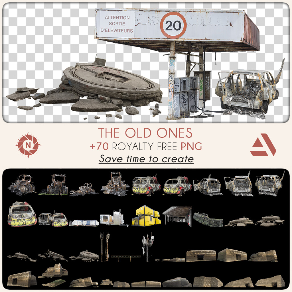 PNG Photo Pack: The Old Ones

https://www.artstation.com/a/14497975