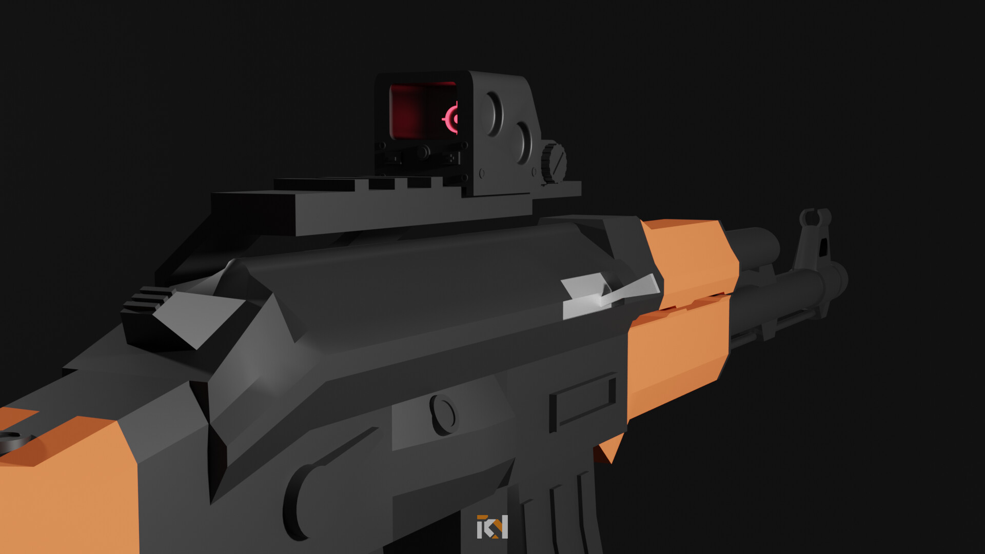 Rizky Ainul Prasetio AK47 With Holographic Sight