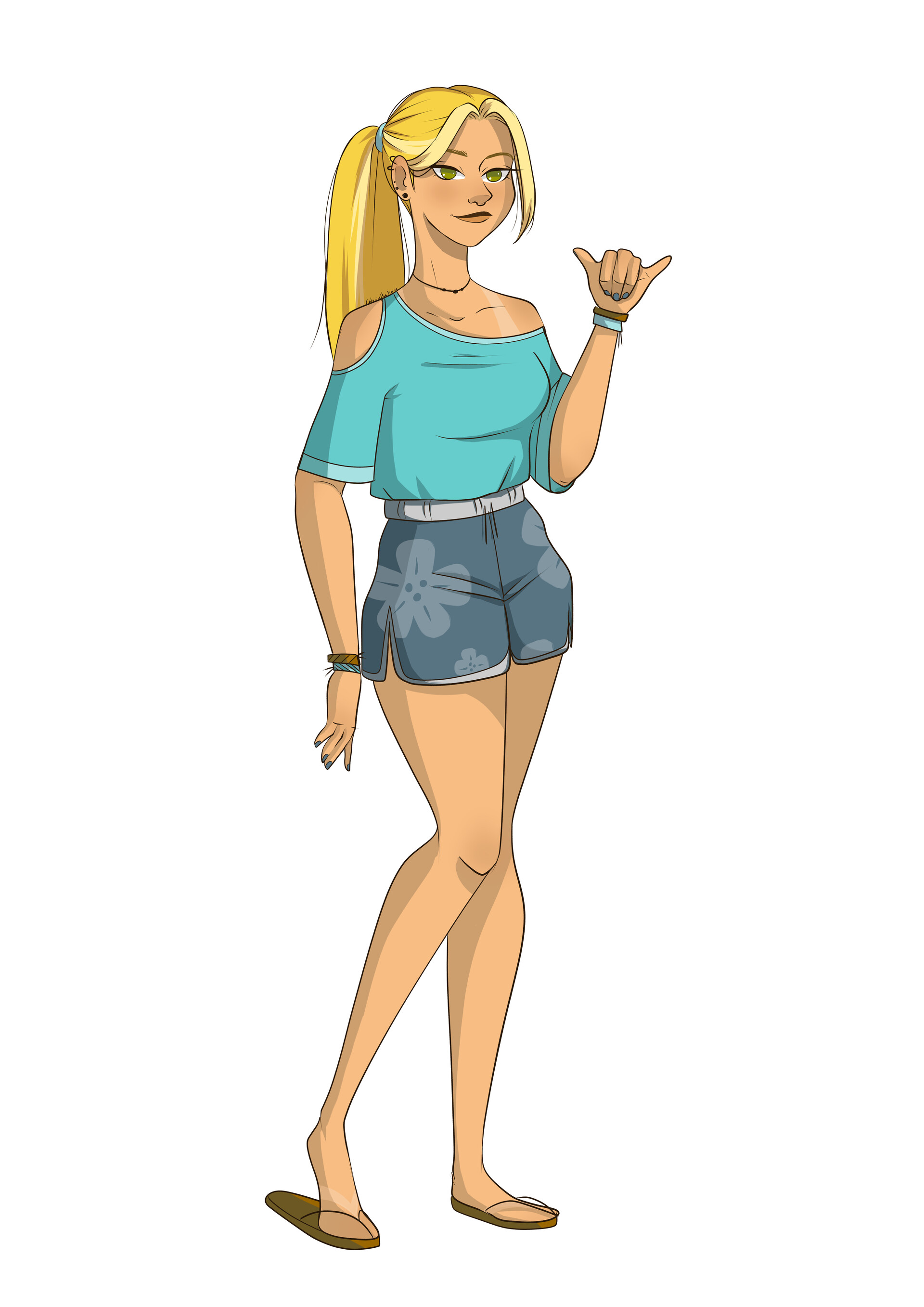 ArtStation - Gwen - Total Drama Island