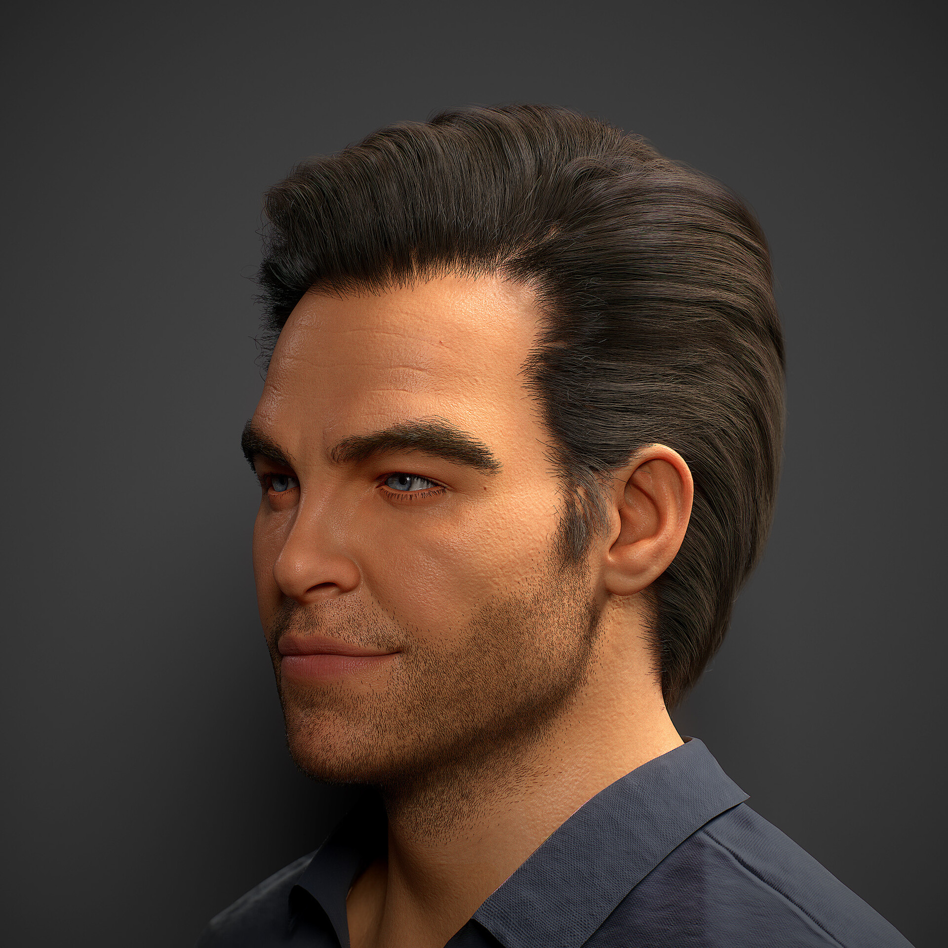 Chris Pine Model