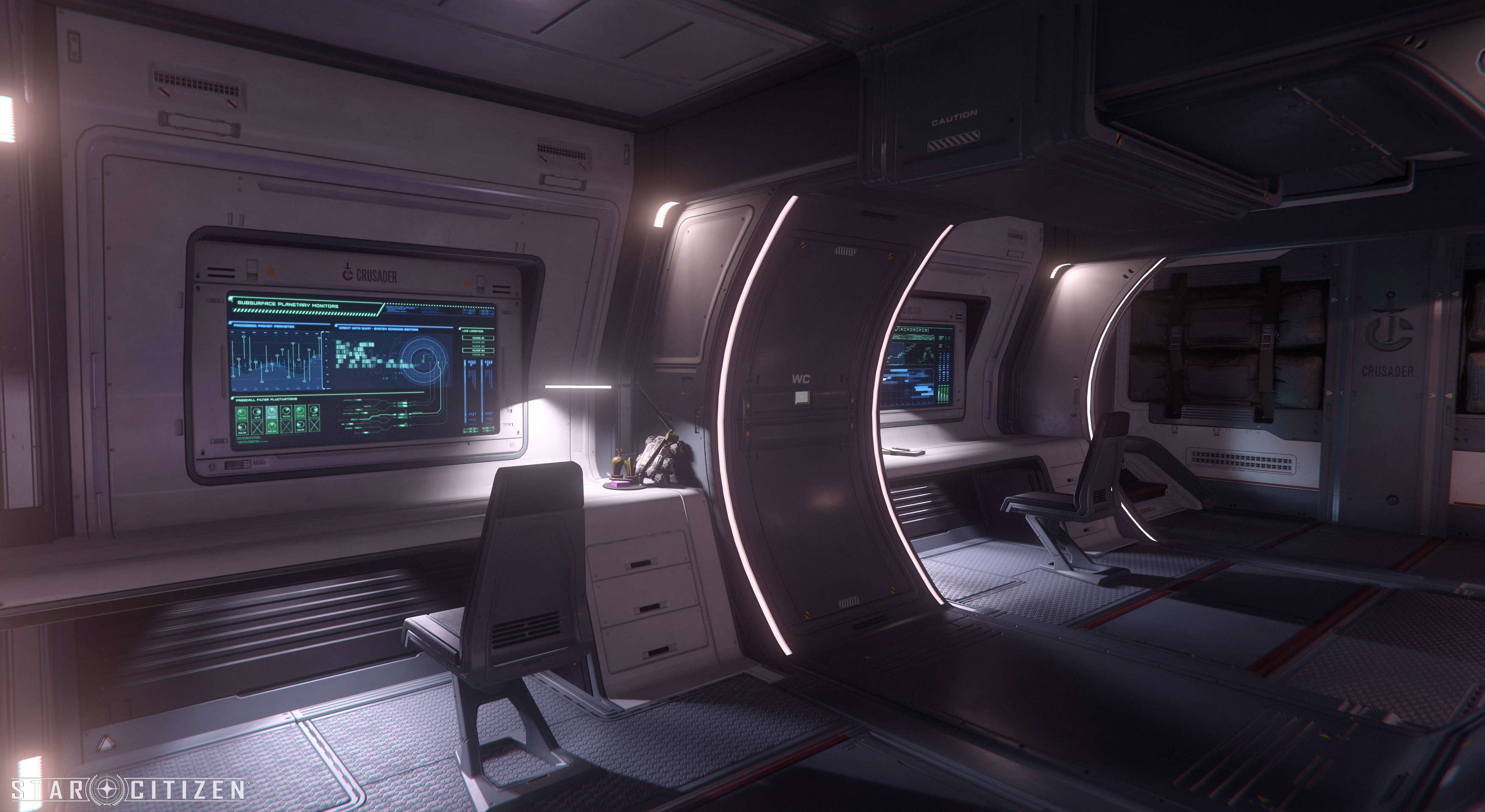 CRUS Hercules Starlifter - Sleeping Quarters Overview 02