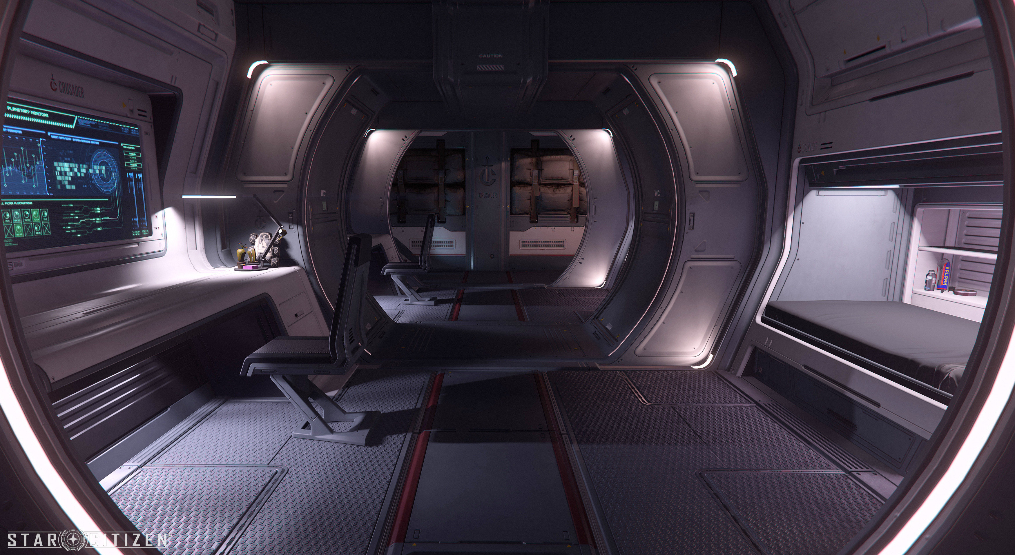 CRUS Hercules Starlifter - Sleeping Quarters Overview 03