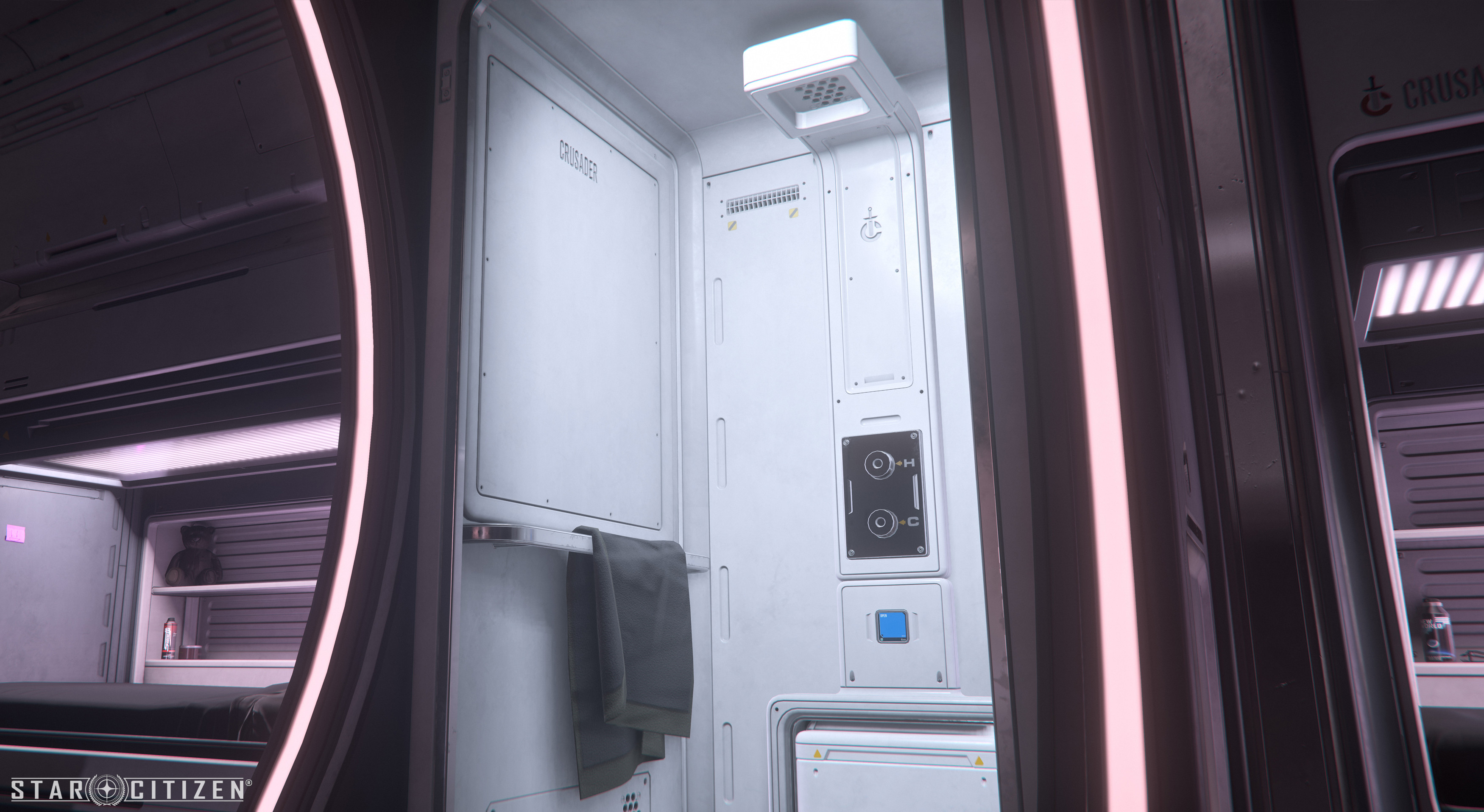 CRUS Hercules Starlifter - Sleeping Quarters Bathroom 01