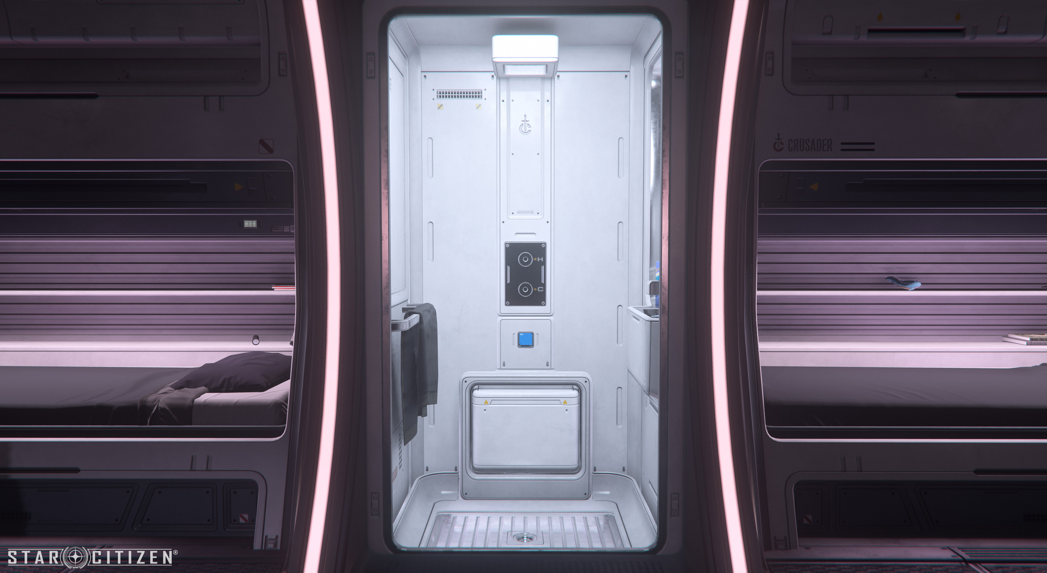 CRUS Hercules Starlifter - Sleeping Quarters Bathroom 02