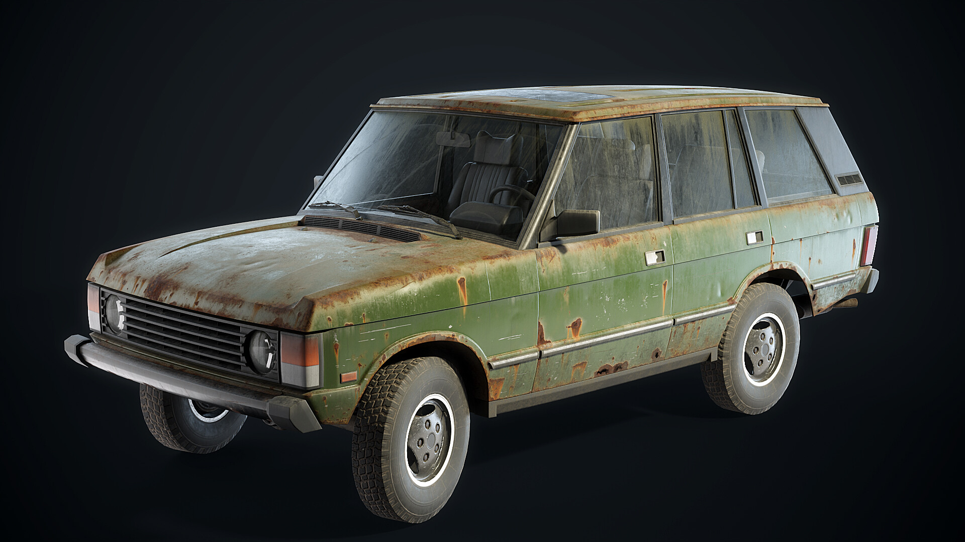 ArtStation - Range Rover Classic