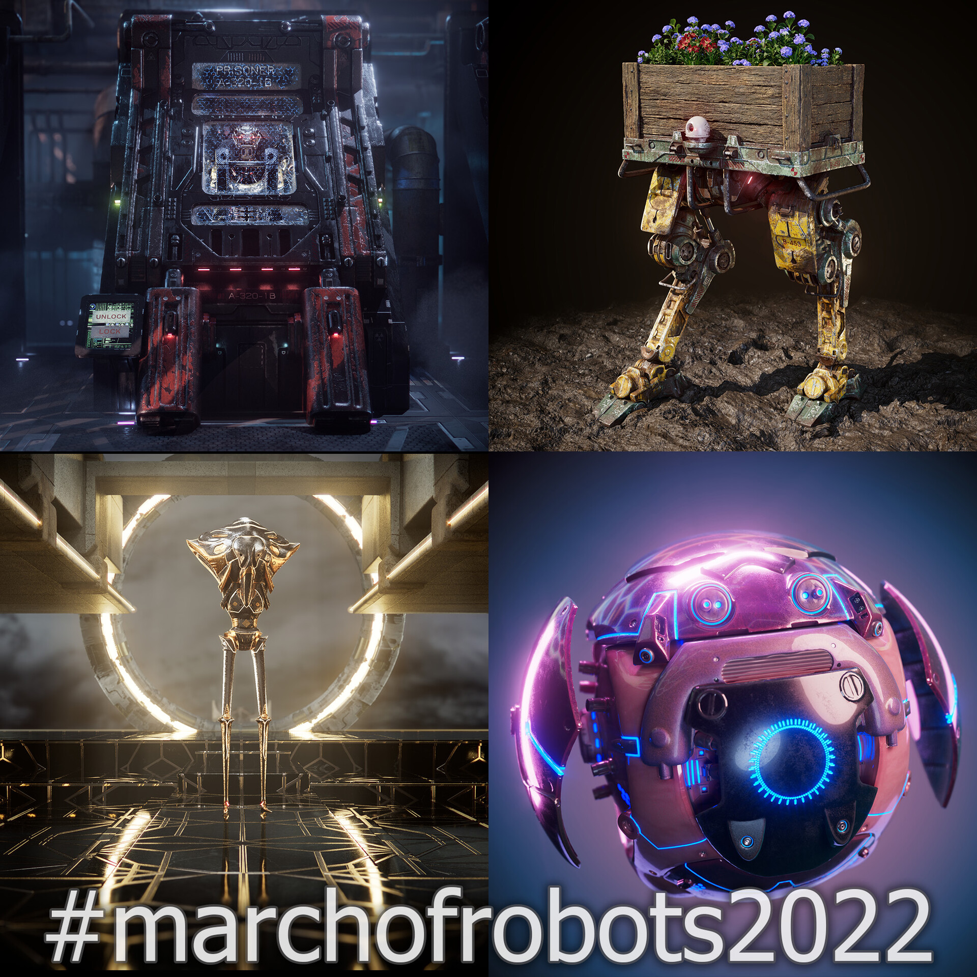 ArtStation March of Robots 2022 Part 3