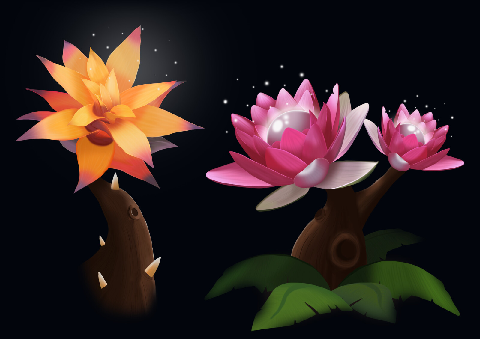 Mystical Flowers