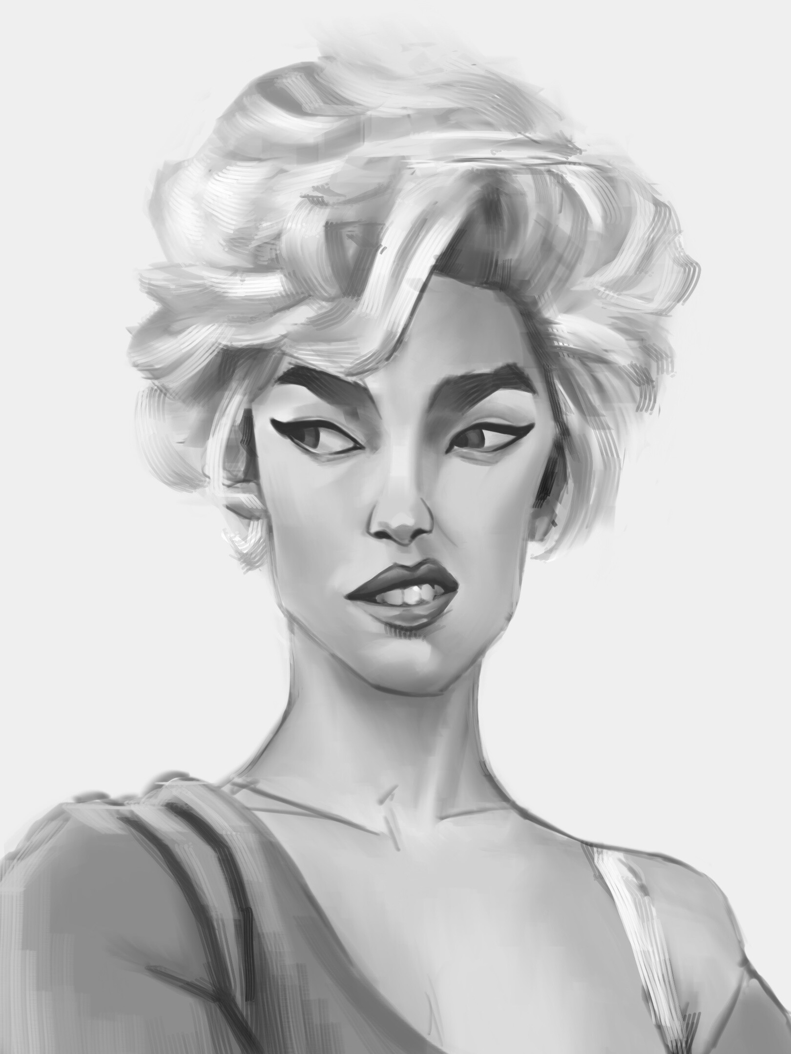 ArtStation Portrait Redraw