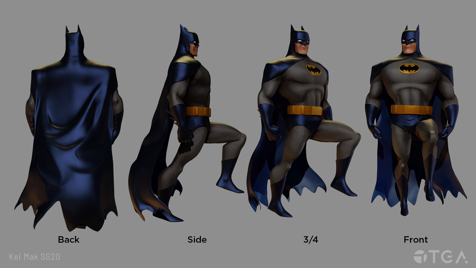 ArtStation - 3D MODELING - Batman Animated Series