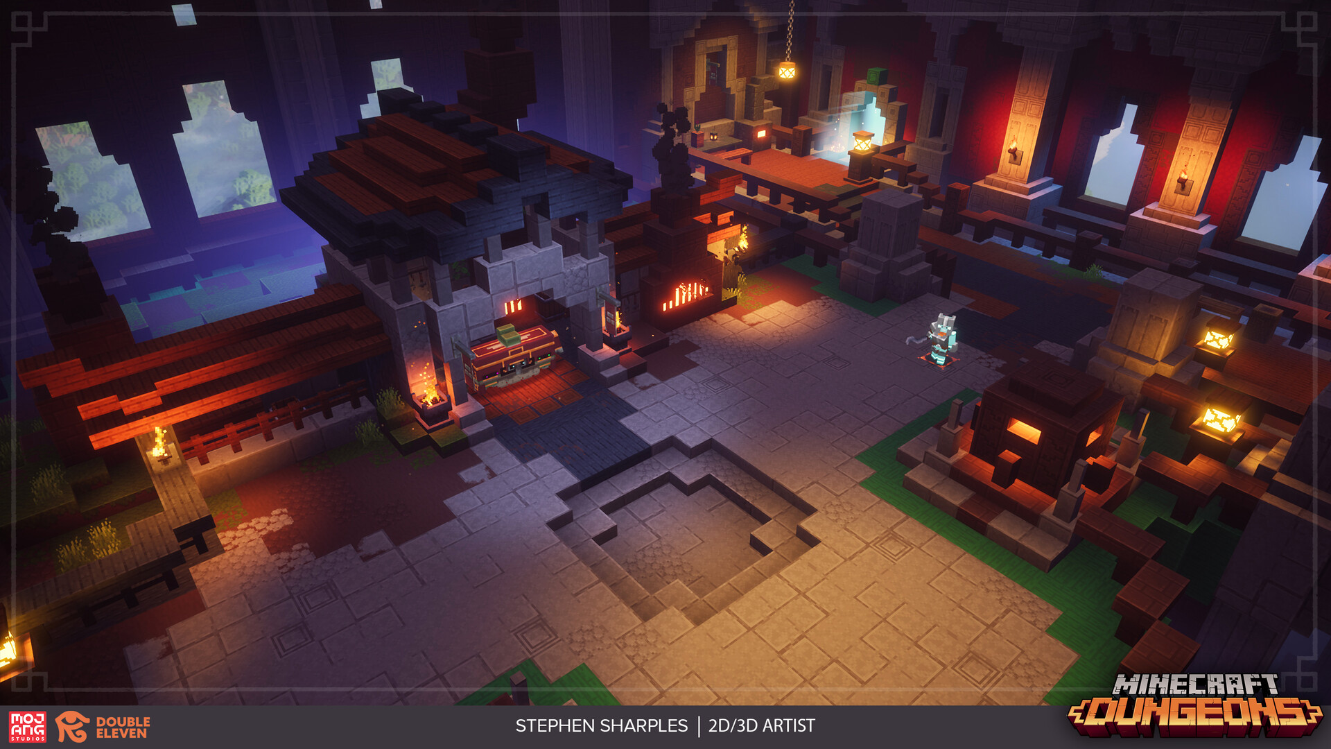 ArtStation - Minecraft Dressing Room - Sets