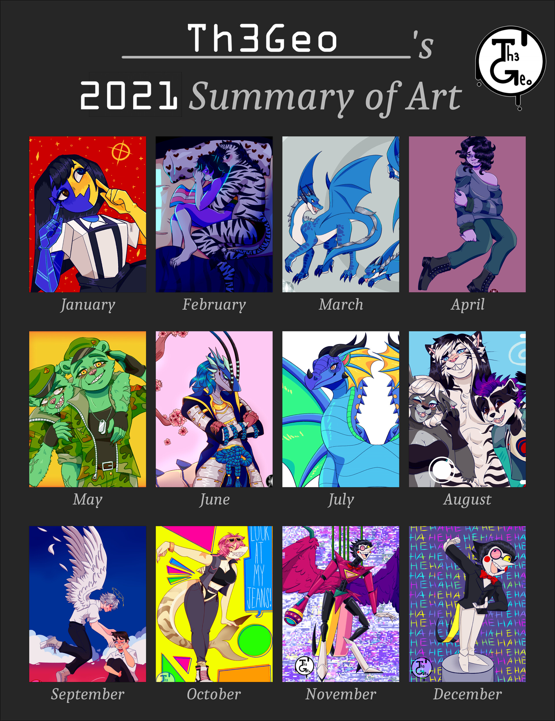 ArtStation 2021 Summary of Art