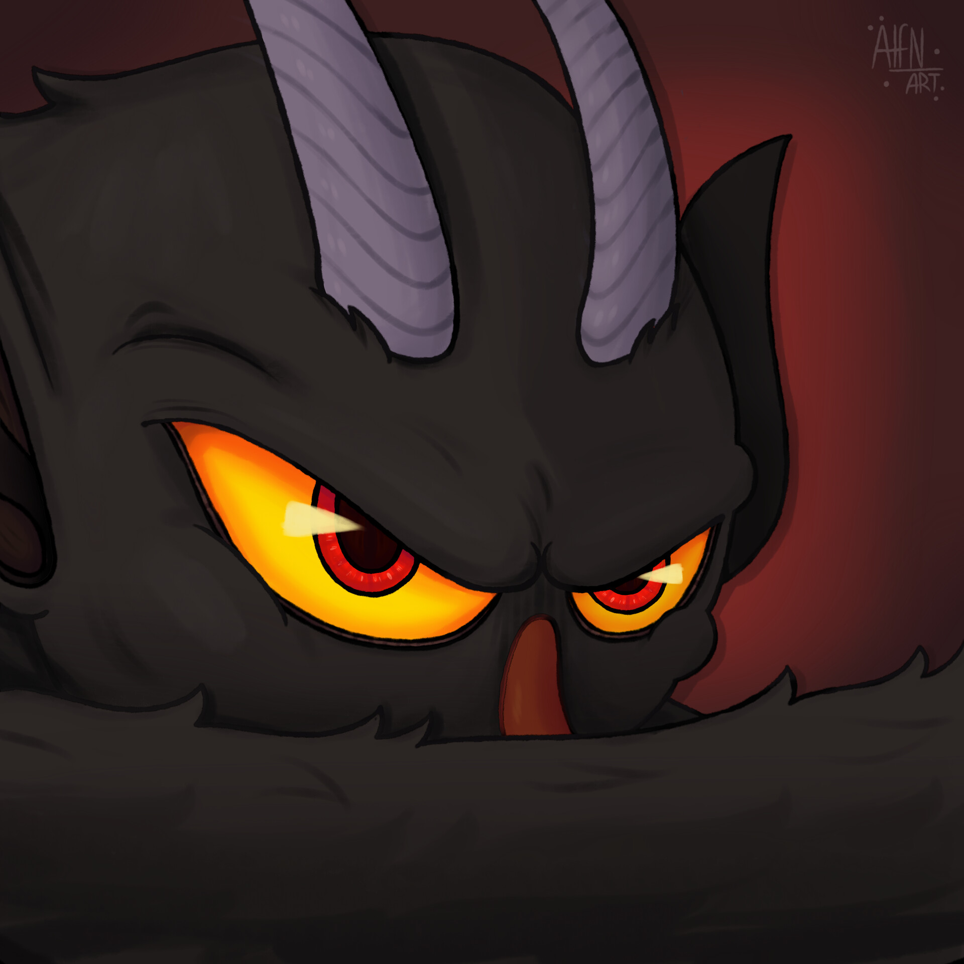 ArtStation The Devil (Cuphead) x Fallen Angel