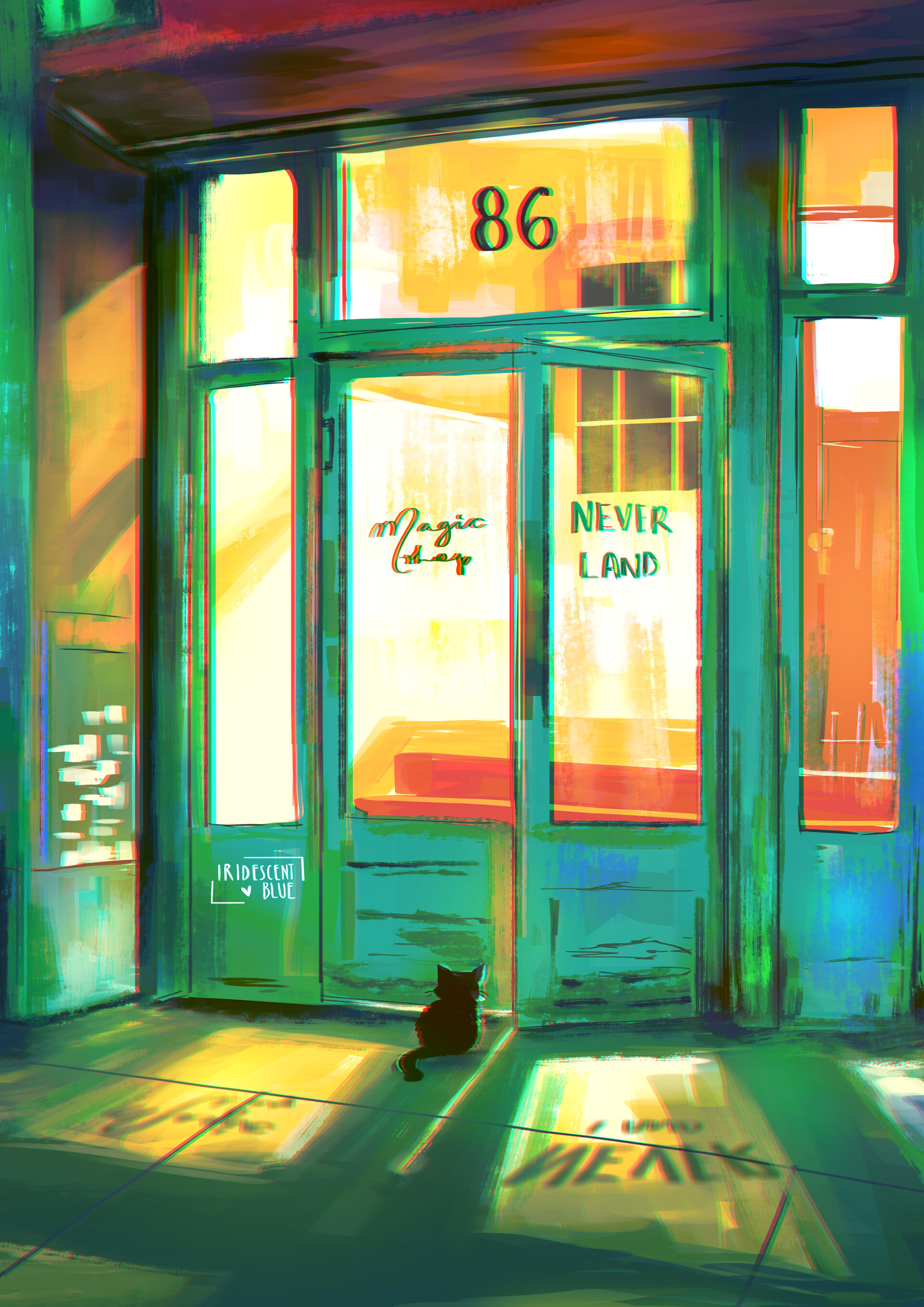 ArtStation - Neon Shop