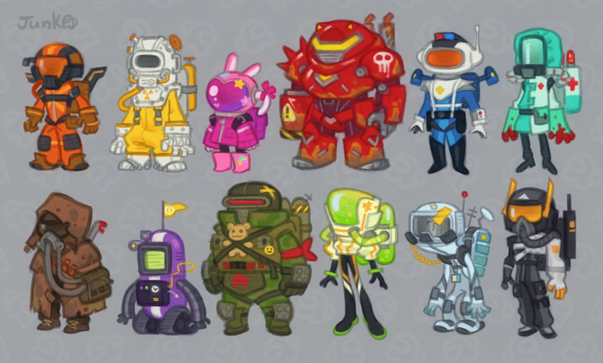 ArtStation Among us beans