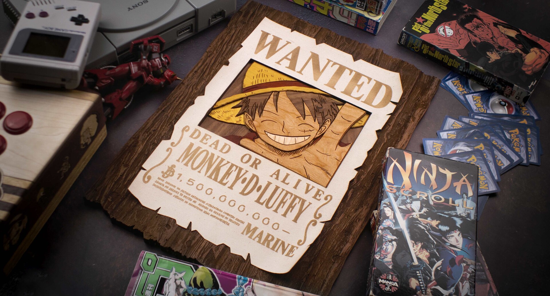 Paper9store One Piece Wanted postersAnime postersSet of 21 one piece  Bounty posters for