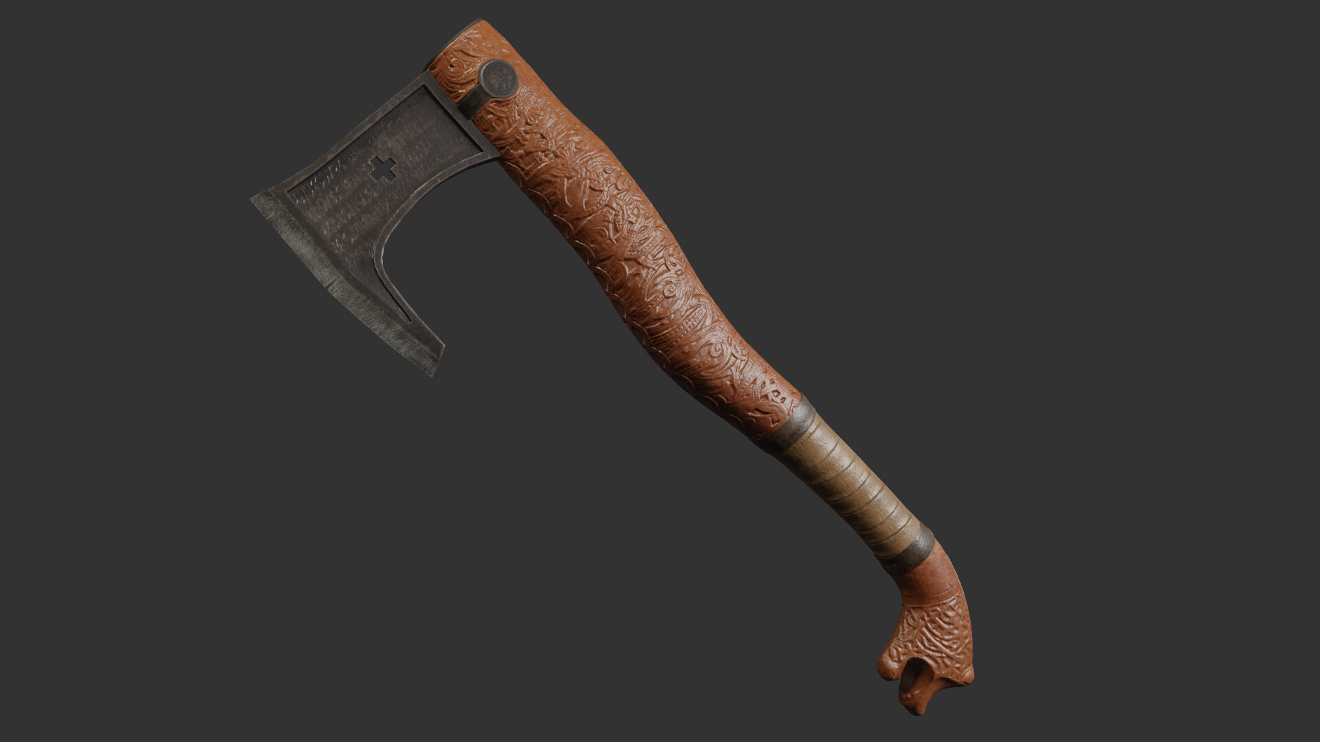 ArtStation Carved Axe