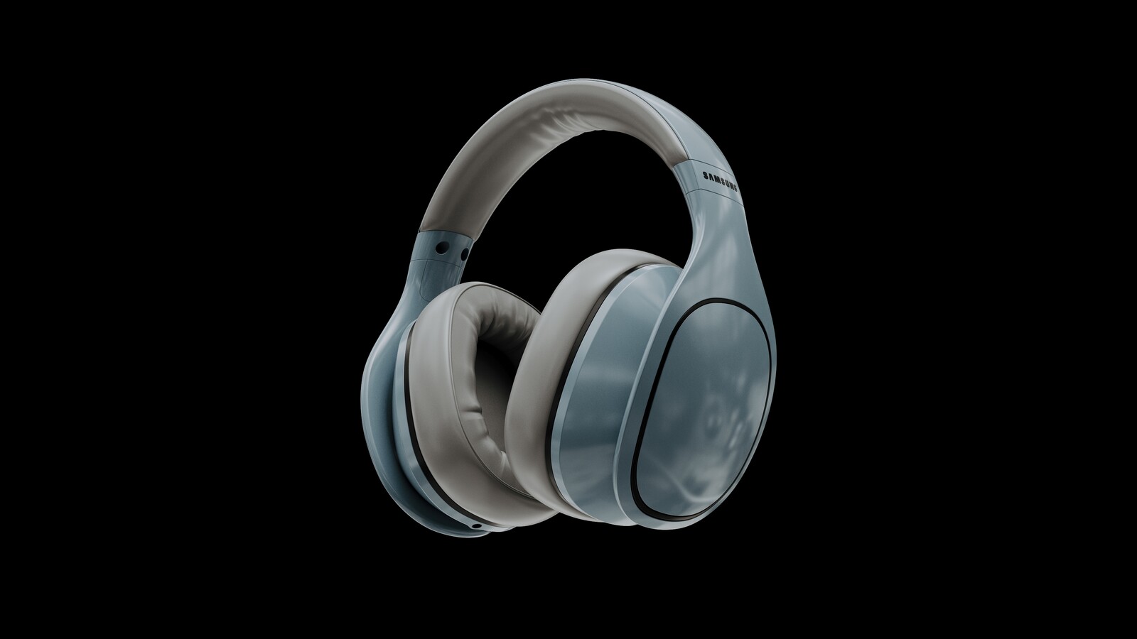 Samsung Level headset render : before post production