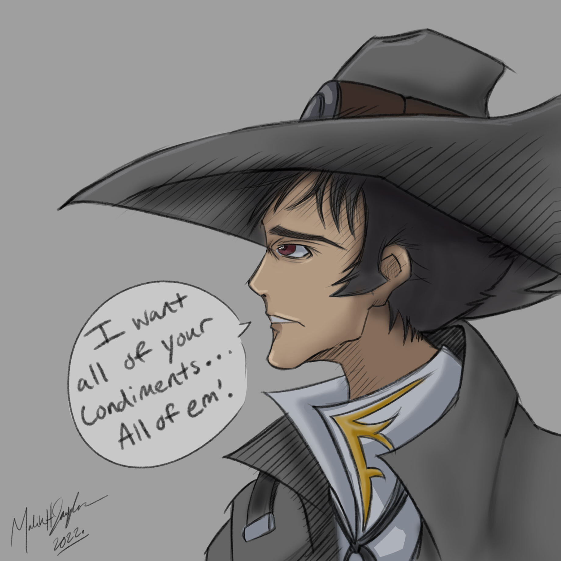 ArtStation Gun X Sword Fan Art 2022