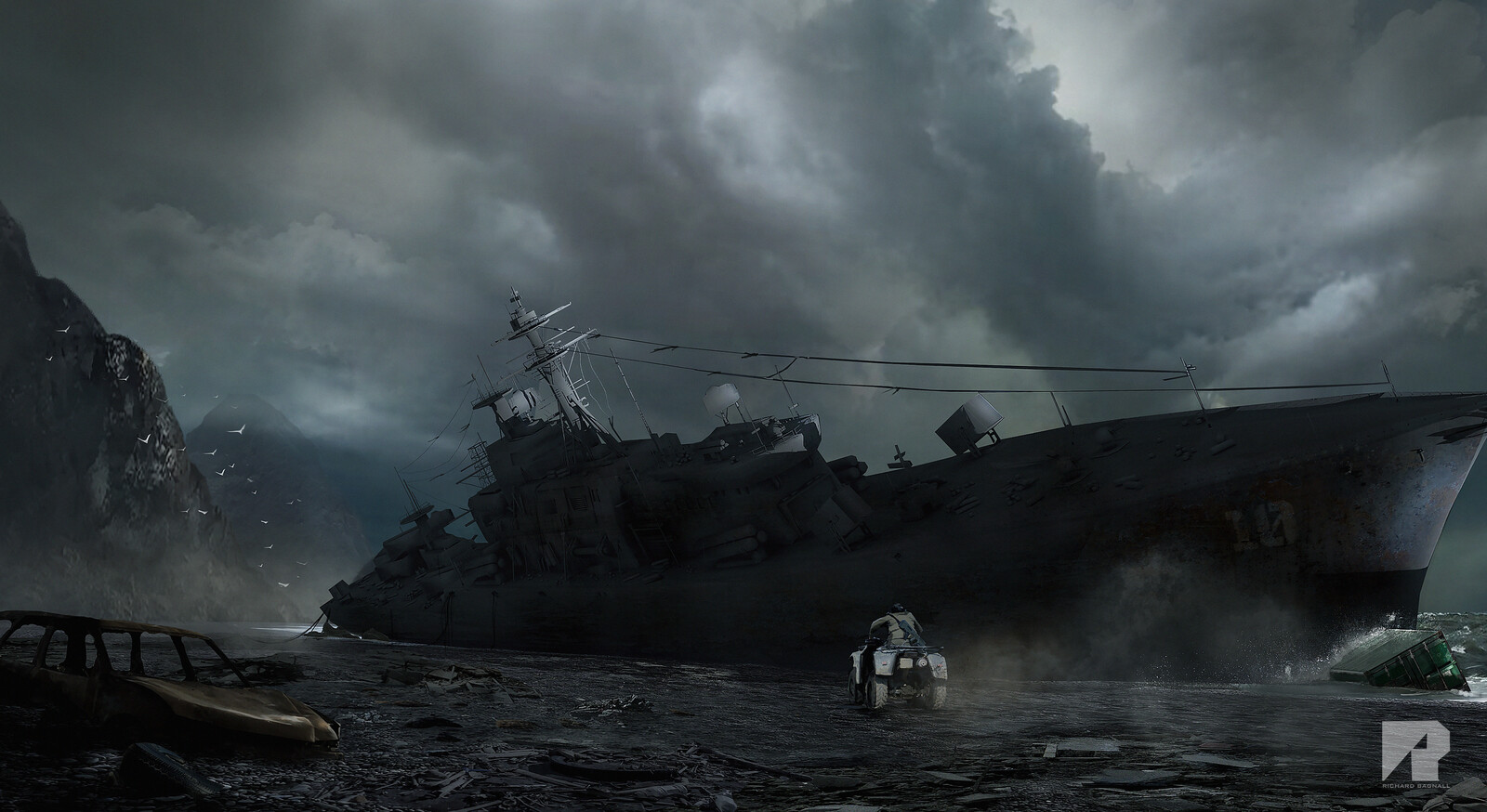 Post Apocalyptic artwork / study.