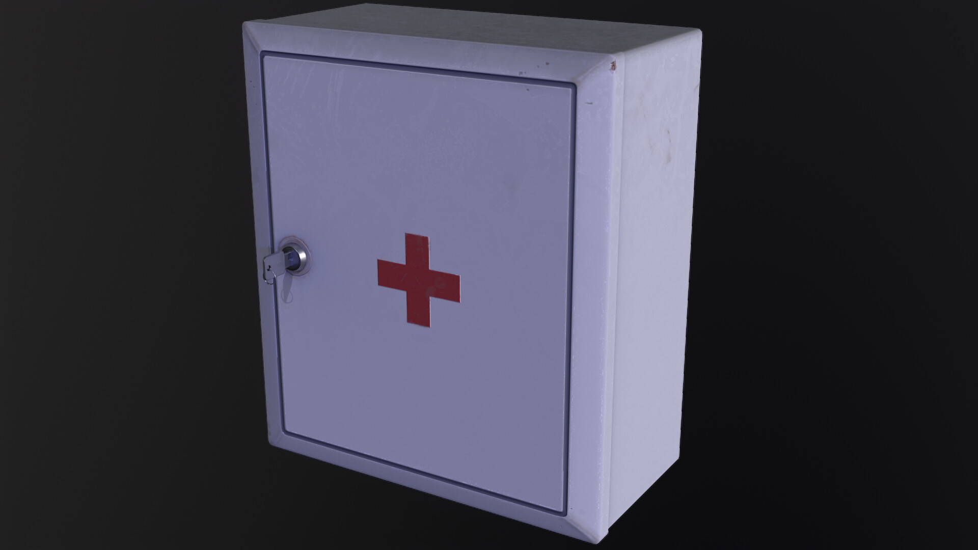 ArtStation - Wall first aid kit