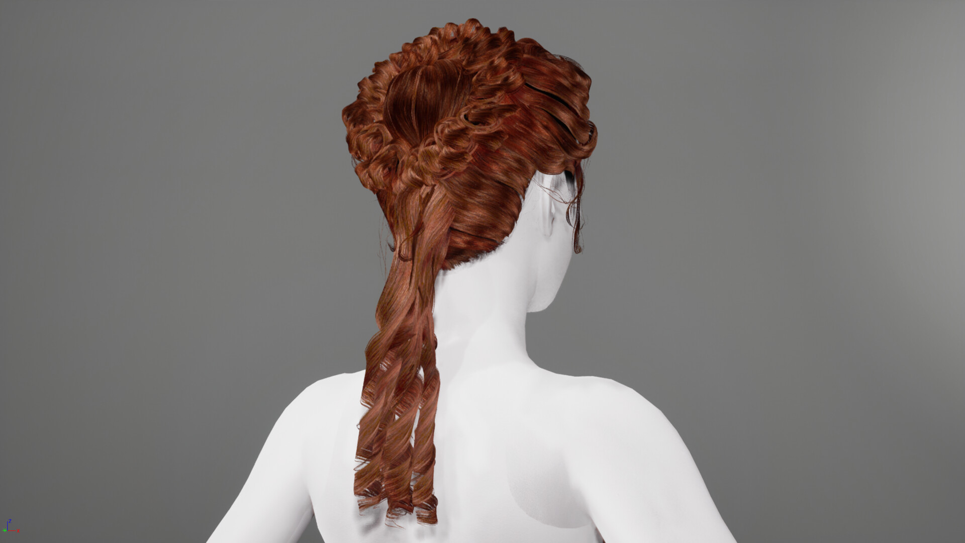 ArtStation - Realistic Female Braided Hair