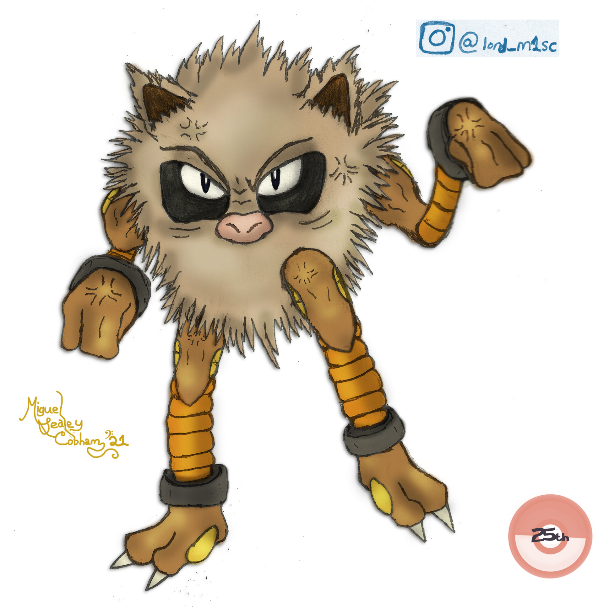 m15c_art (Miguel Sealey) - Shiny Hitmonlee sprite