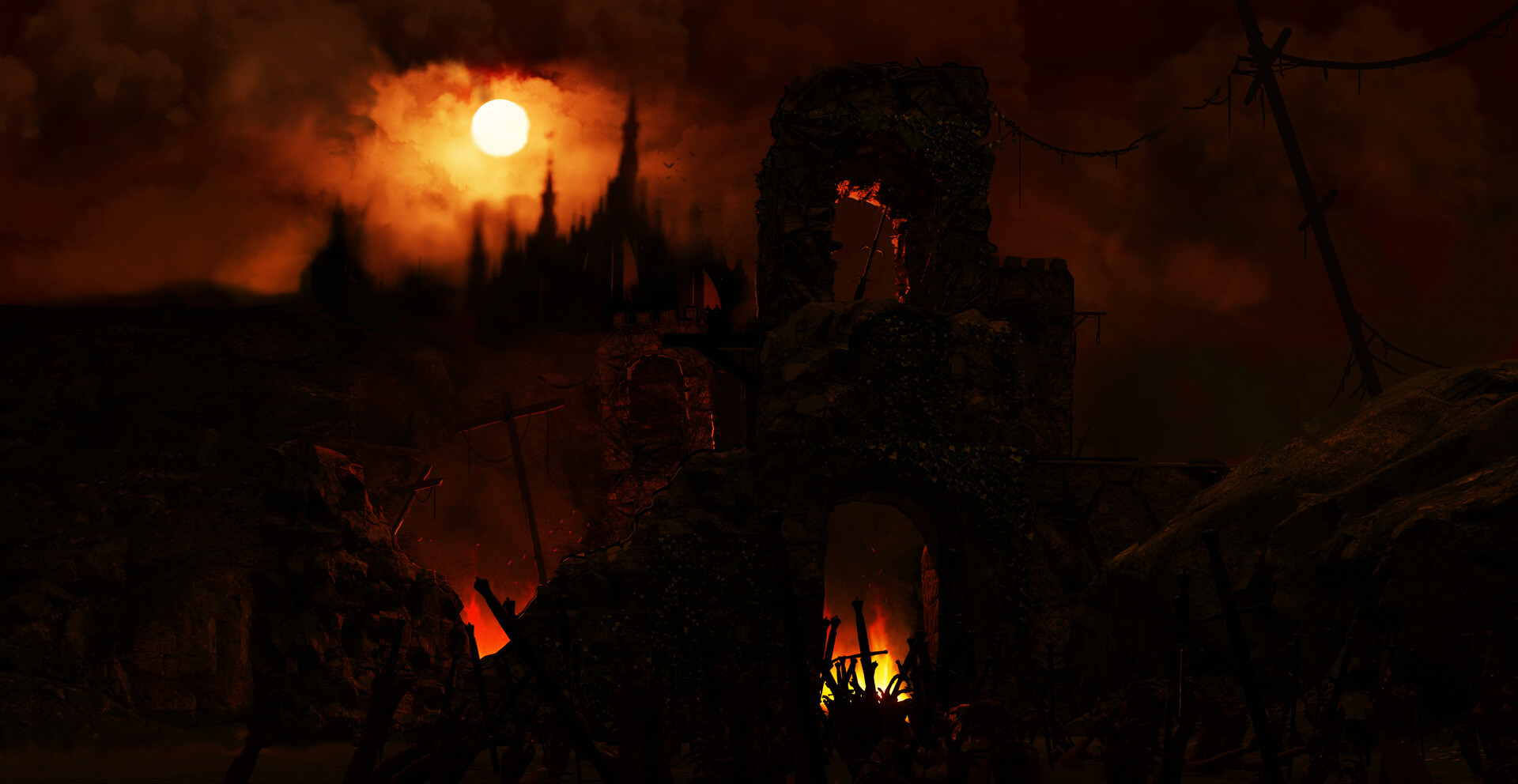 ArtStation - Bloodshot Ruins