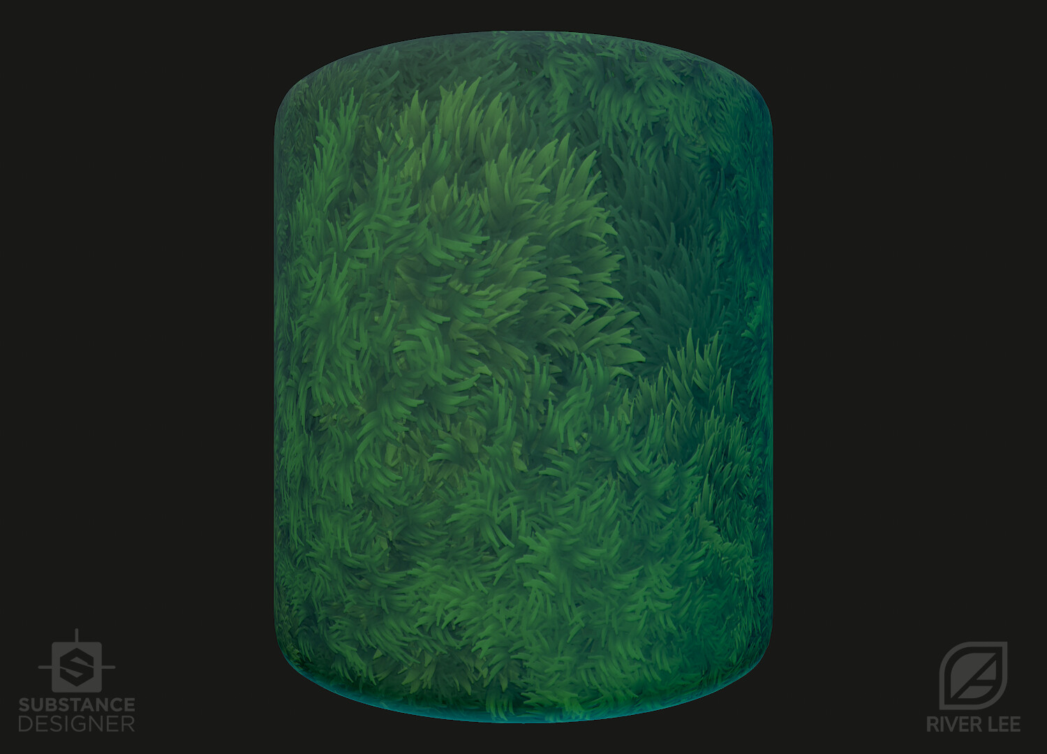 ArtStation Stylized Grass Substance Designer