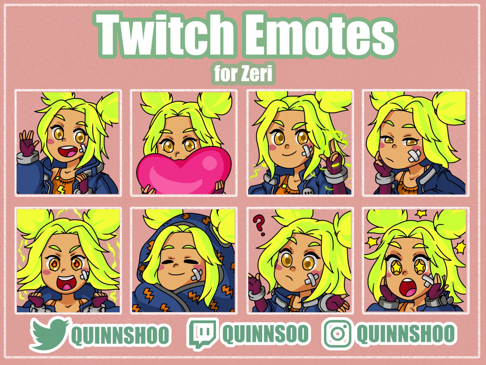 ArtStation - ALL twitch emotes and badges 2020