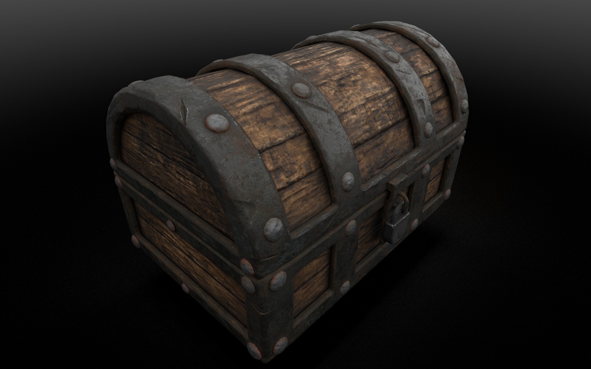 ArtStation Old Wooden Chest