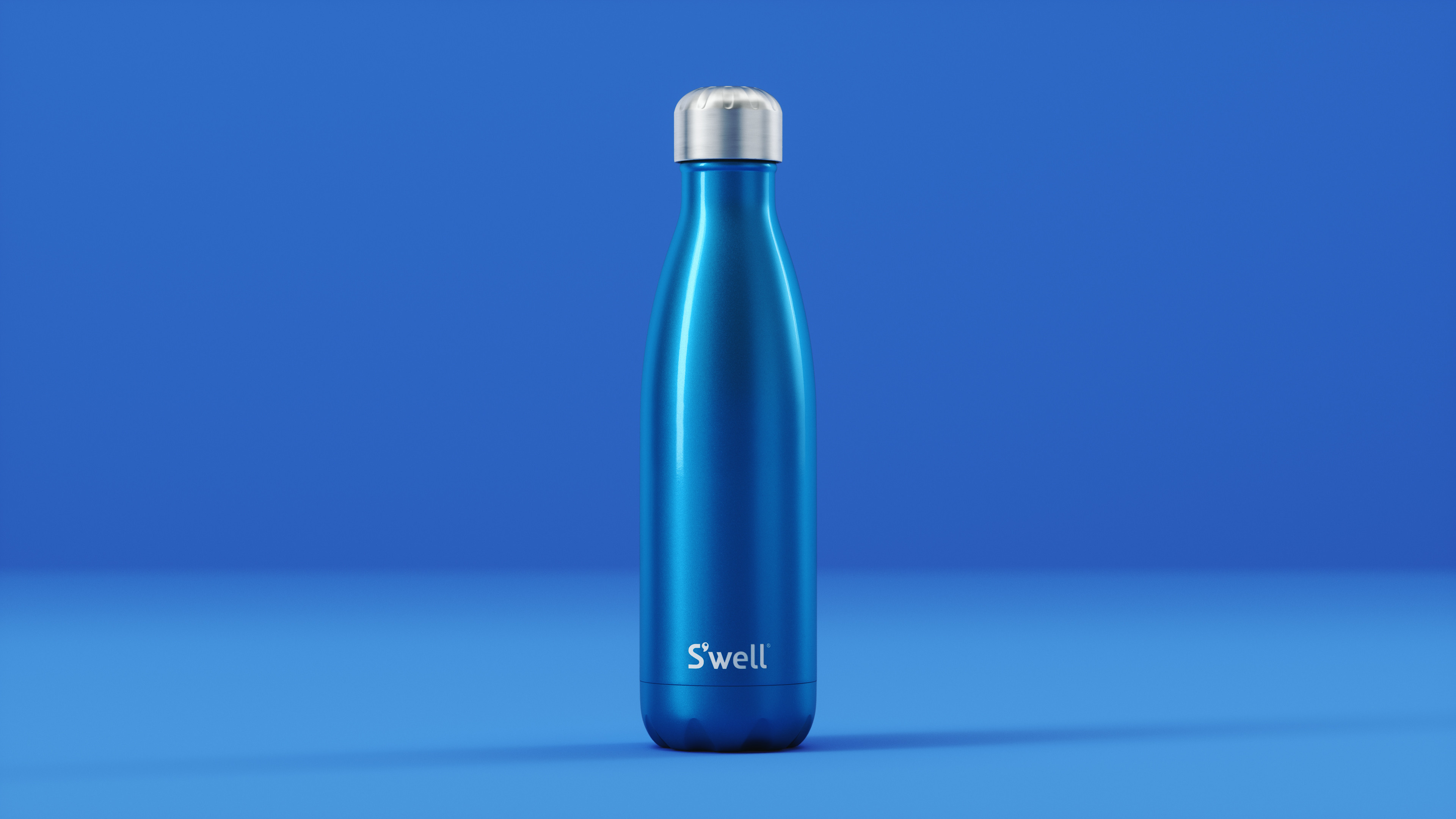 S'well 25oz Stainless Steel Water Bottle: Blue Suede