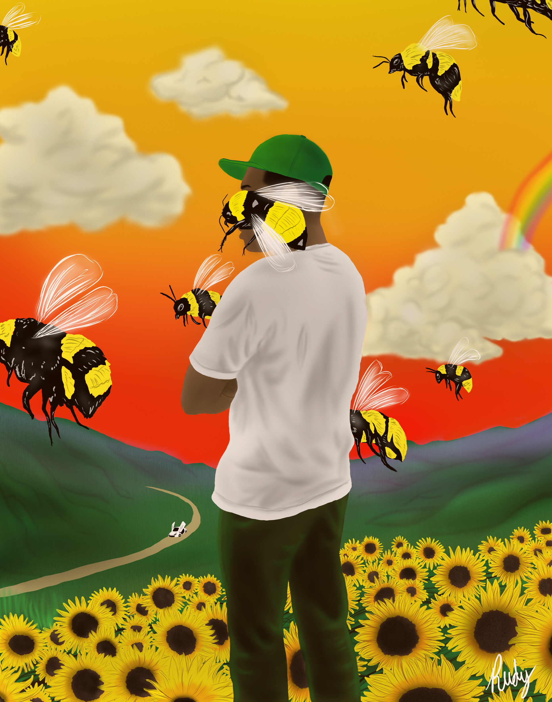 ArtStation Personal Work Flower Boy