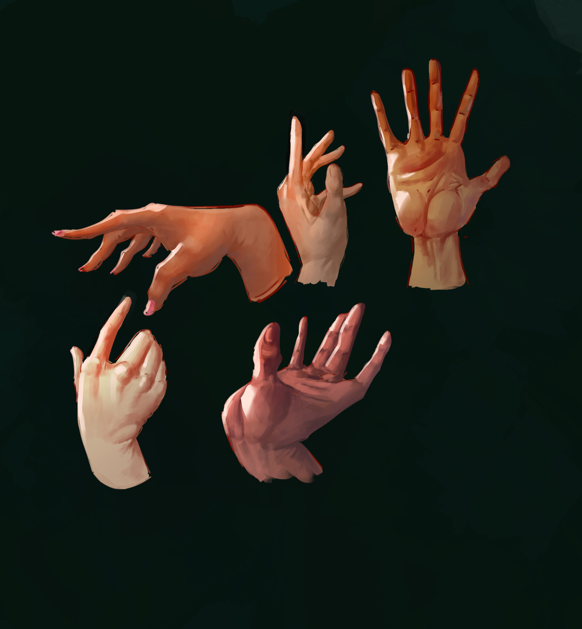 ArtStation Hands from Imagination