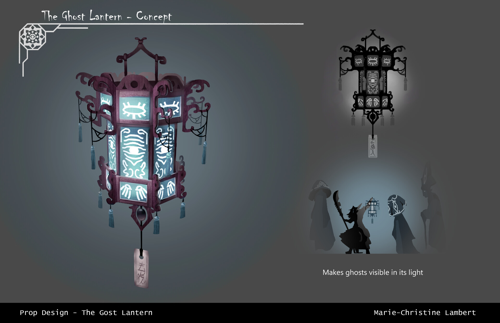 ArtStation Props01 Ghost Lantern