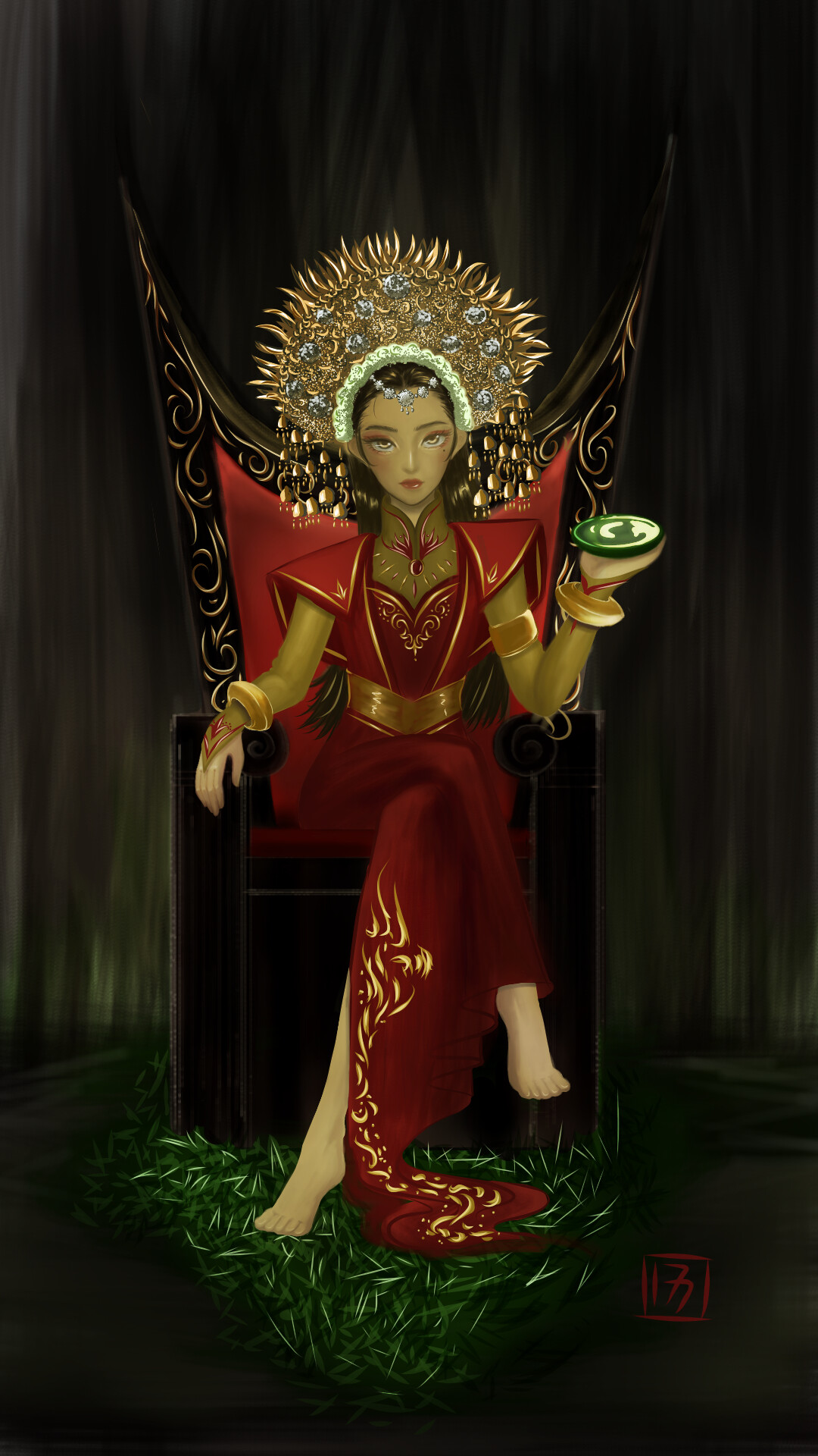 ArtStation Red Queen