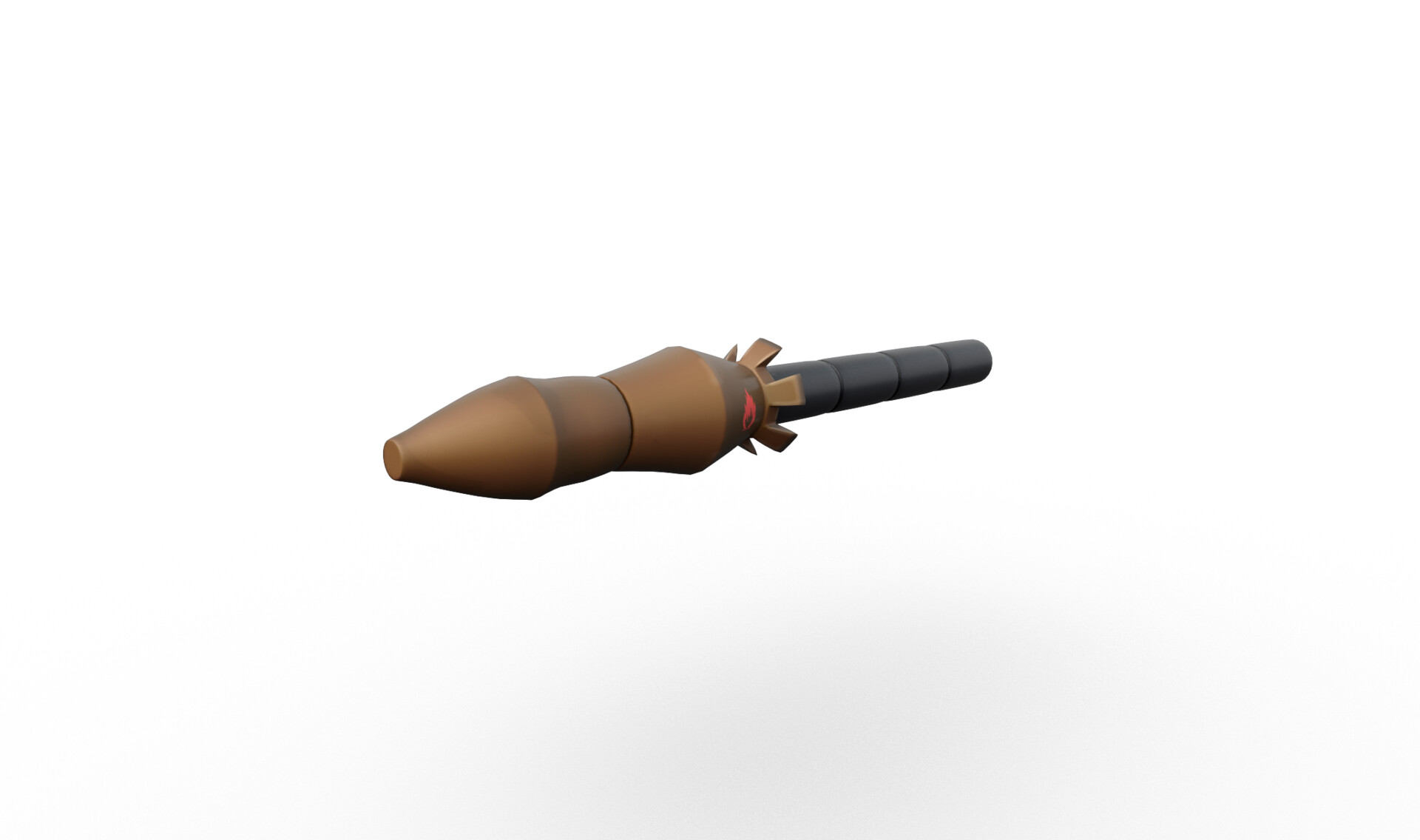 Roblox Classic Rocket Launcher - Download Free 3D model by