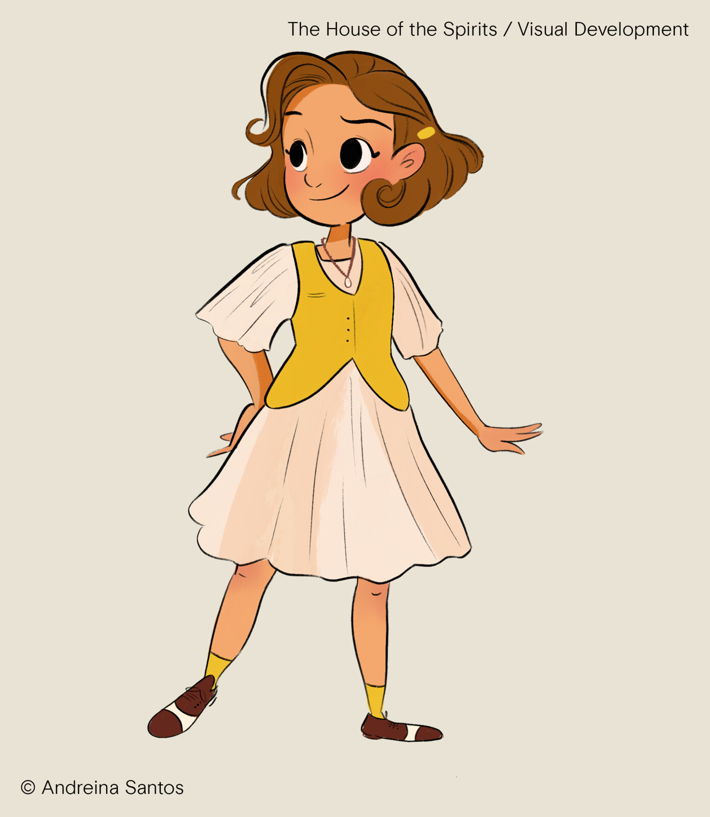 Andreina Santos - Costume Design / The House of the Spirits