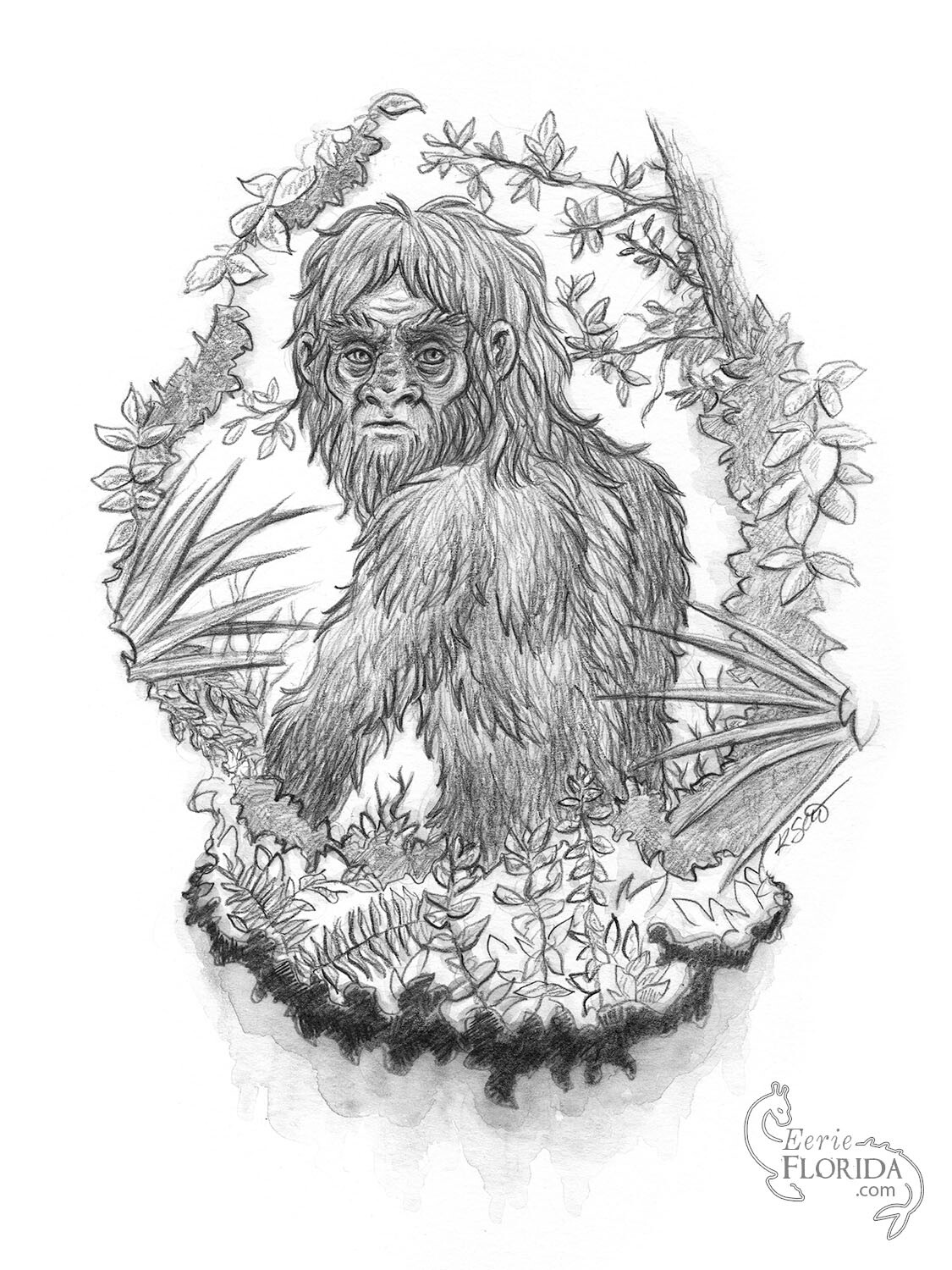 ArtStation - Everglades Skunk Ape