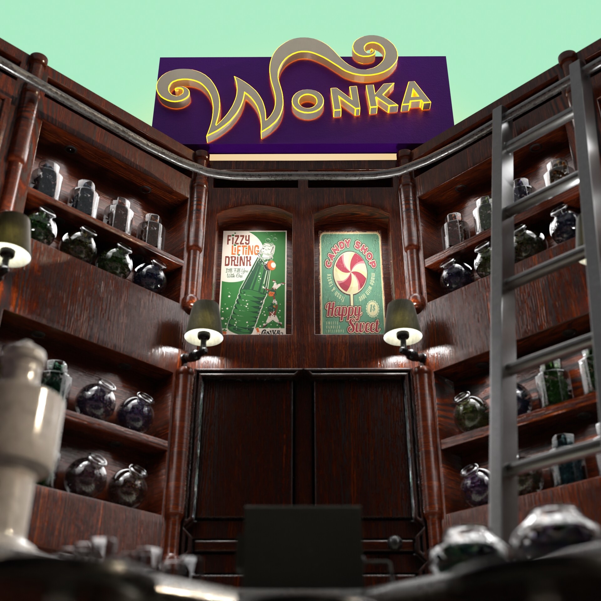 Willy Wonka Candy Shop
