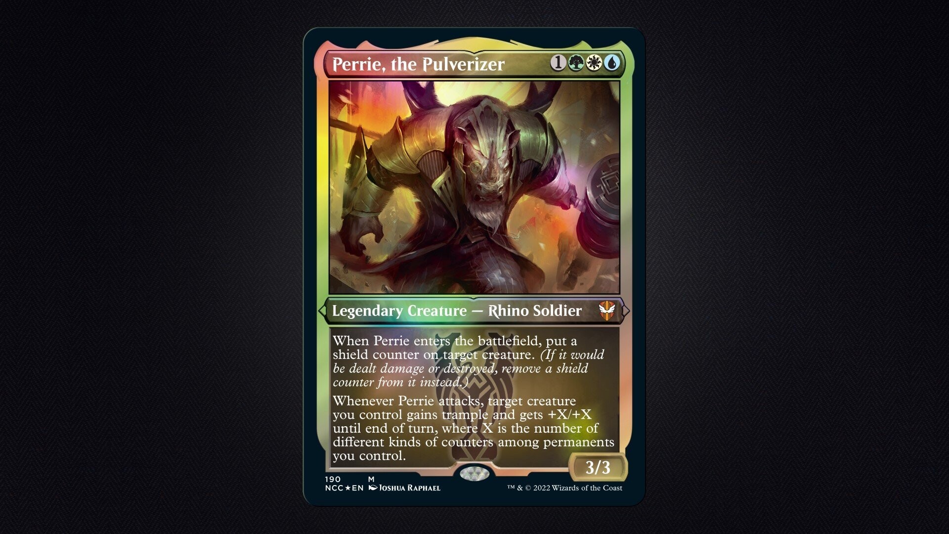 Joshua Raphael - MTG: Perrie the Pulverizer