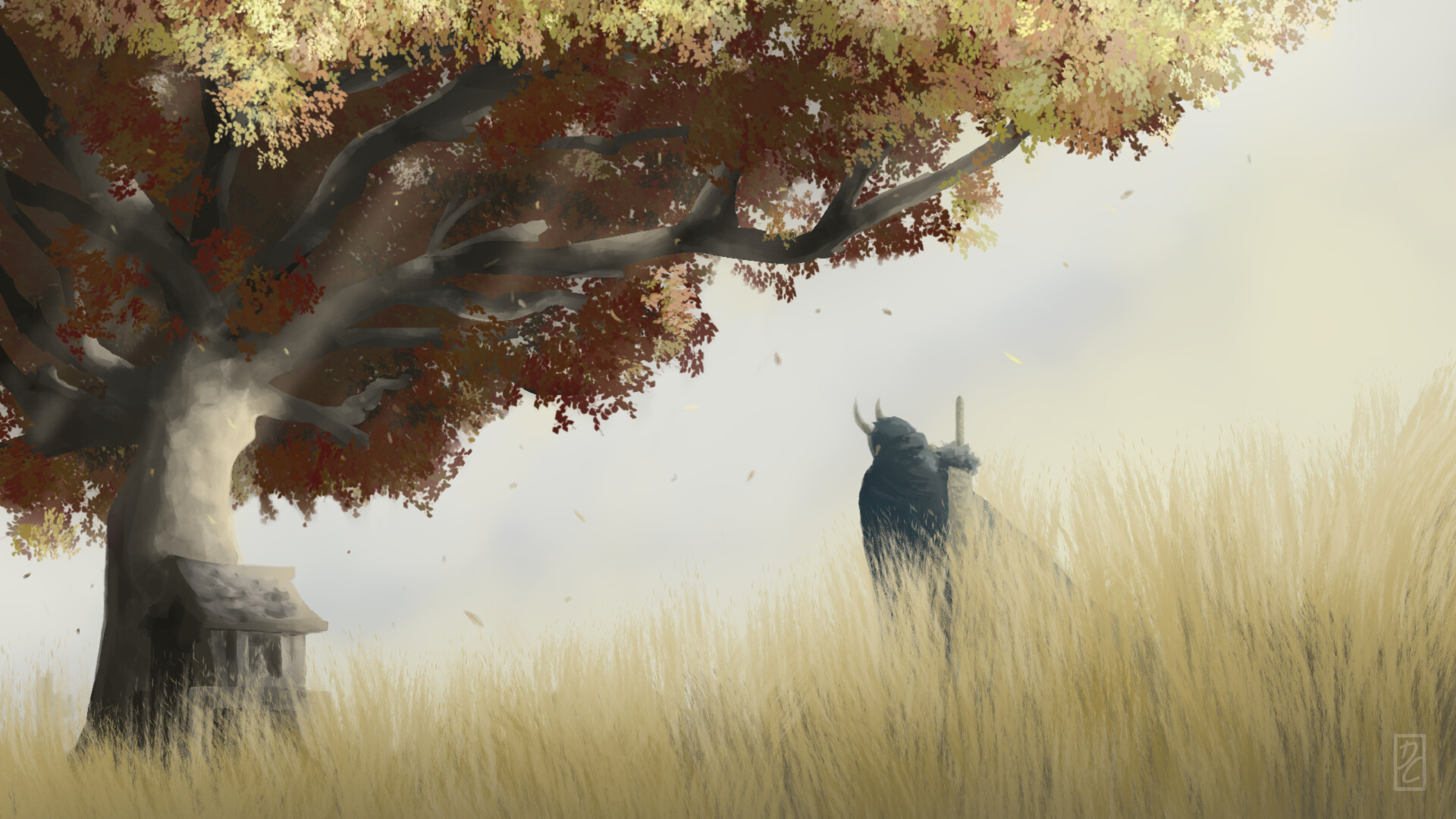 ArtStation Golden Leaf Shrine