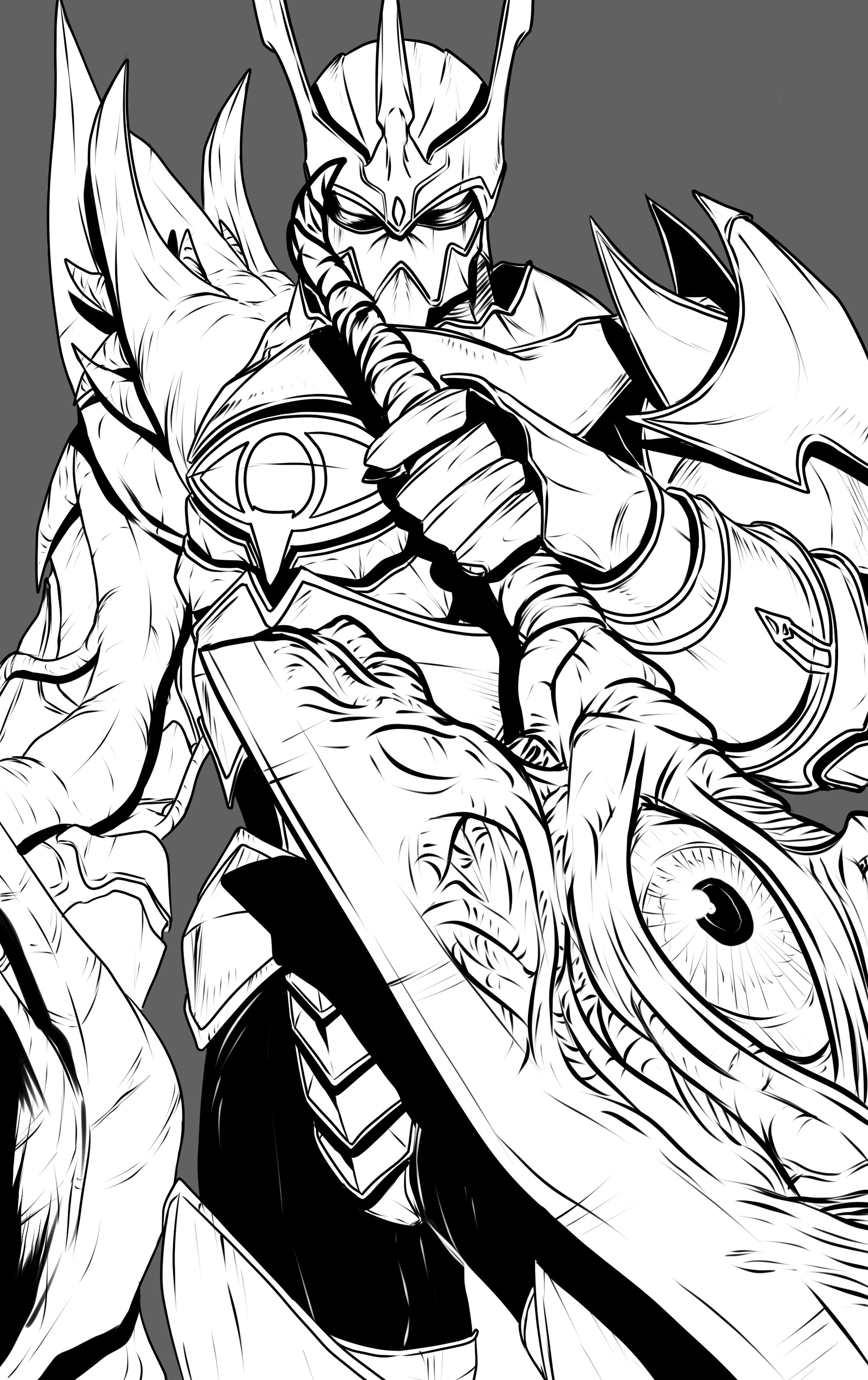 ArtStation Soul Calibur Nightmare.