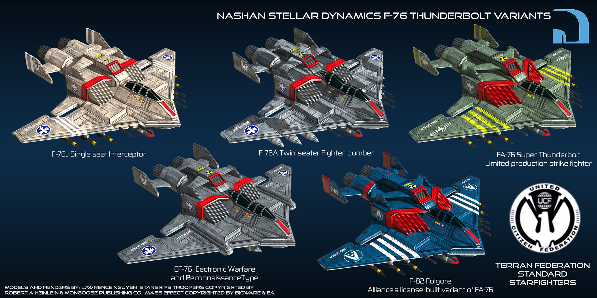 starship troopers fighters