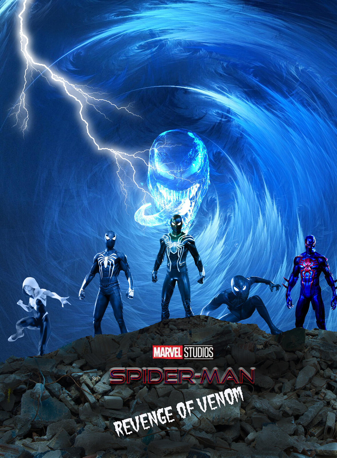 My Concept poster for Revenge of Venom was done in photoshop