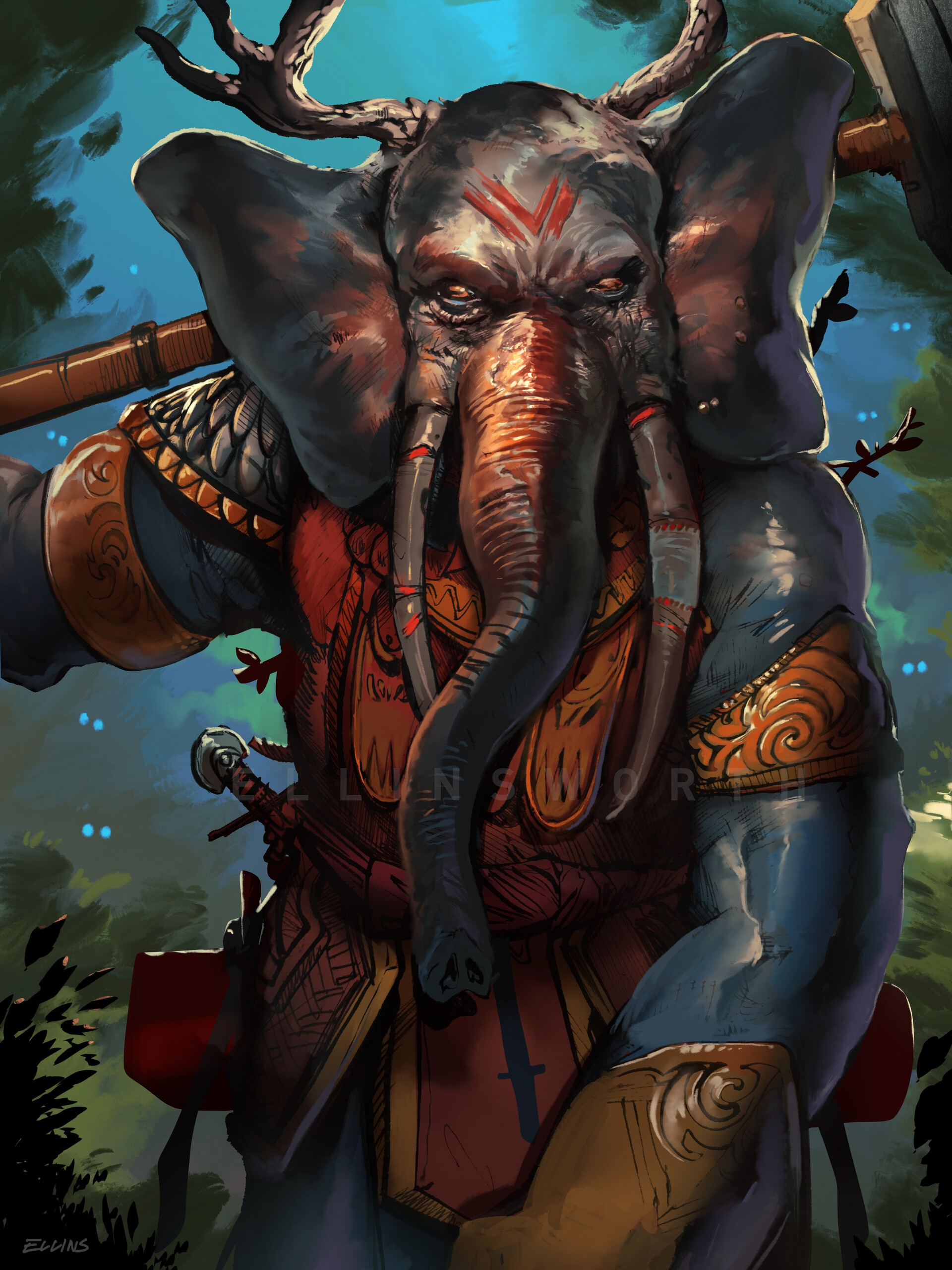 Jaka Prawira The Elephant King