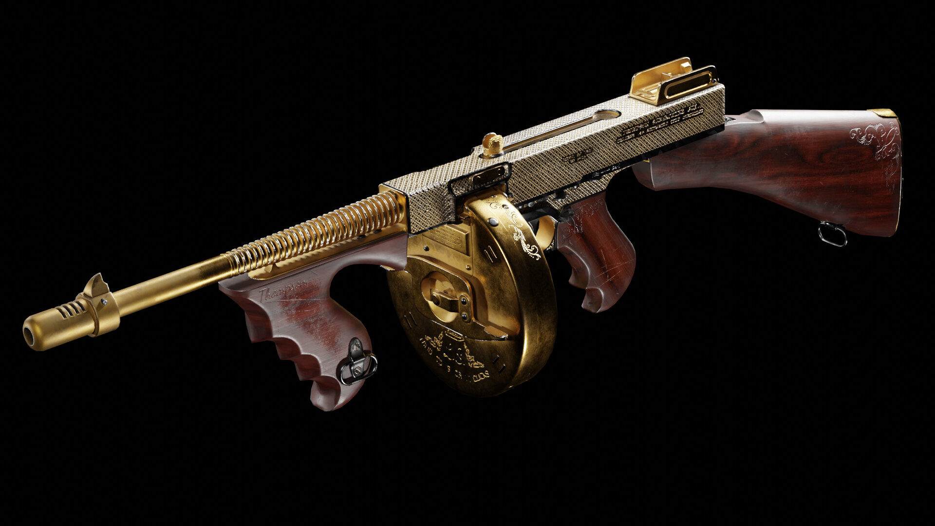 Tommy Gun Wallpaper