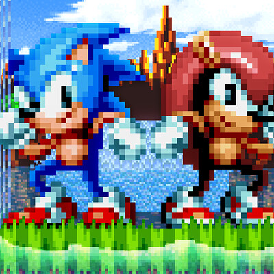 ArtStation - Sonic The Hedgehog 2: Alternate Sprites